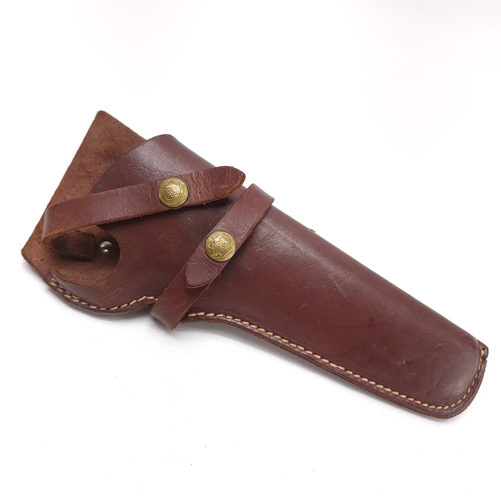 Black Sheep Brand RH Brown Leather Revolver‎ Cowboy Holster No 4432